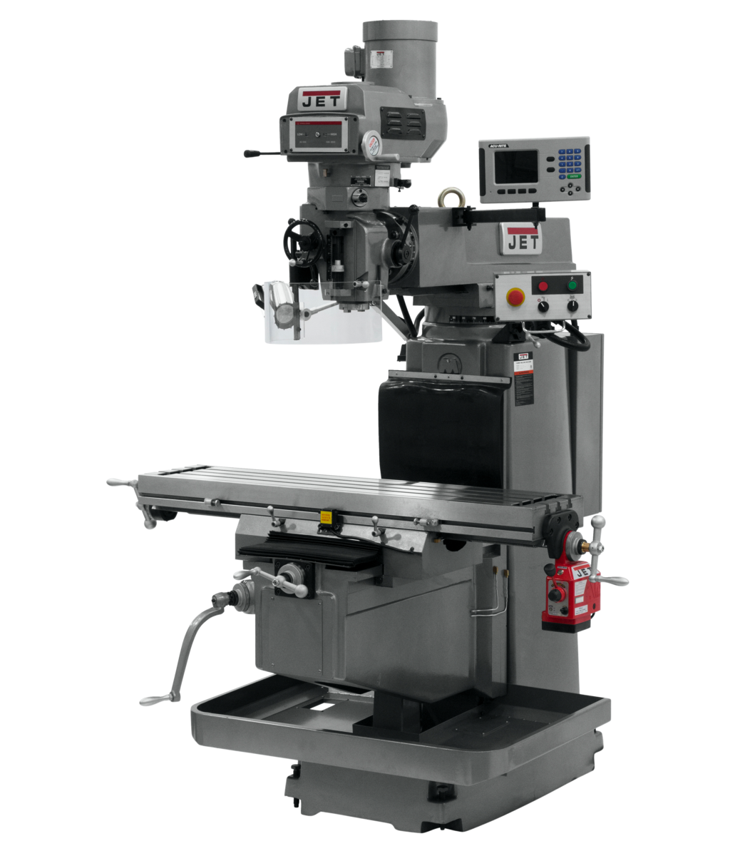 JTM-1254VS With  ACU-RITE  203 DRO, X Powerfeed