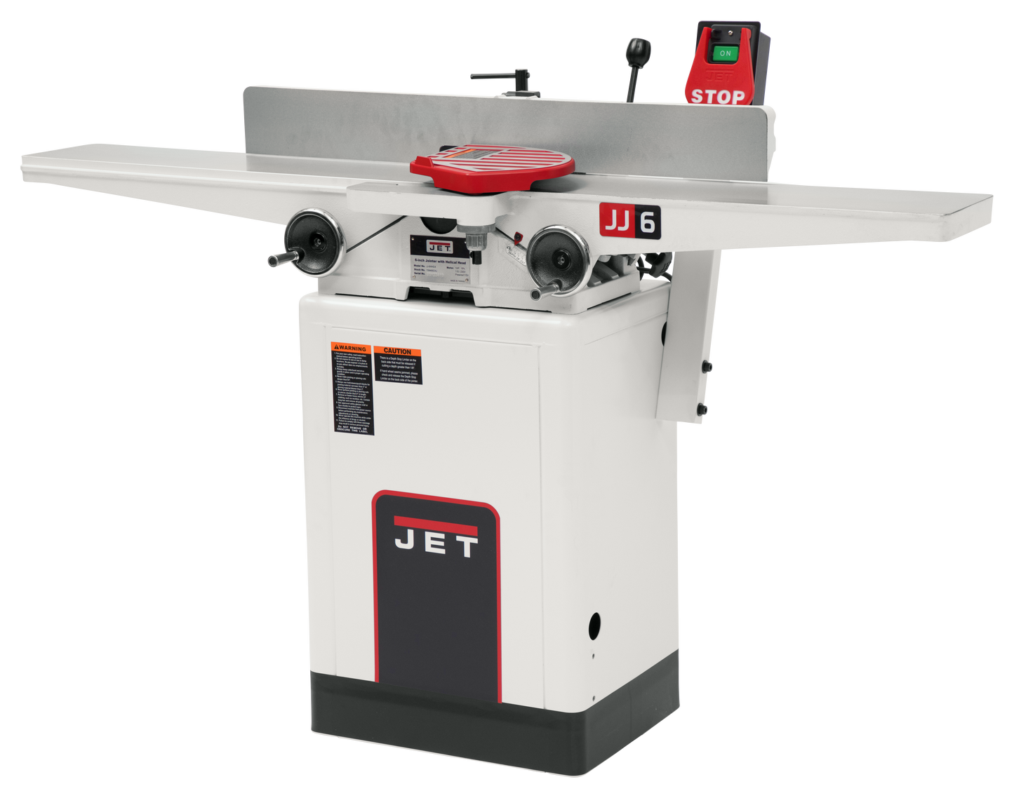 JJ-6HHDX, 6" Deluxe Jointer, 1HP 1PH 115/230V, Helical Head