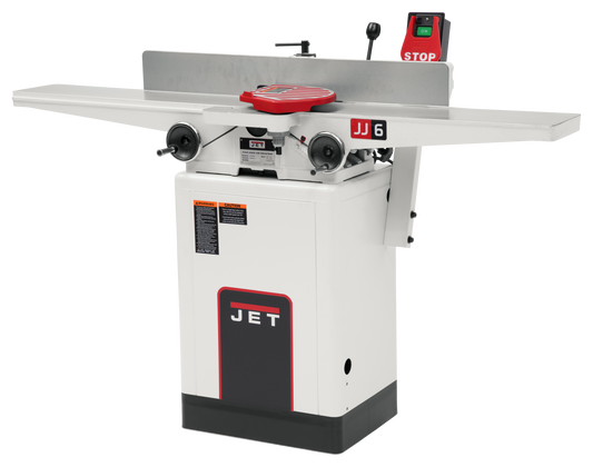 JJ-6HHDX, 6" Deluxe Jointer, 1HP 1PH 115/230V, Helical Head