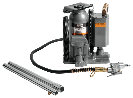 AHJ-12, 12 Ton Air/Hydraulic Bottle Jack
