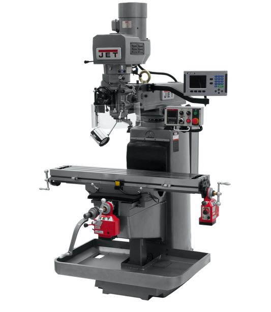 JTM-1050EVS2/230 Mill With Acu-Rite 203 DRO With X and Y-Axis Powerfeeds