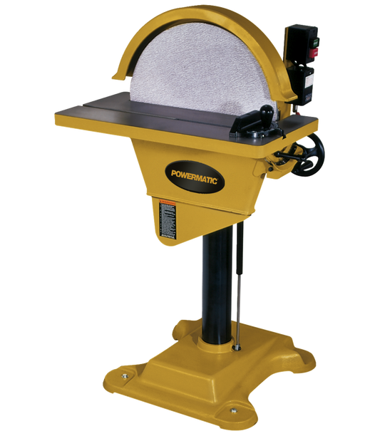 DS-20, 20" Disc Sander, 2HP 1PH 230V