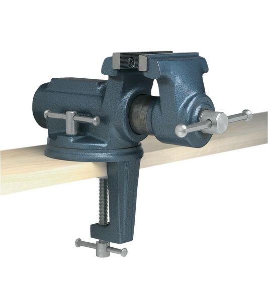 CBV-100, Super-Junior 4” Vise with Clamp On Swivel Base