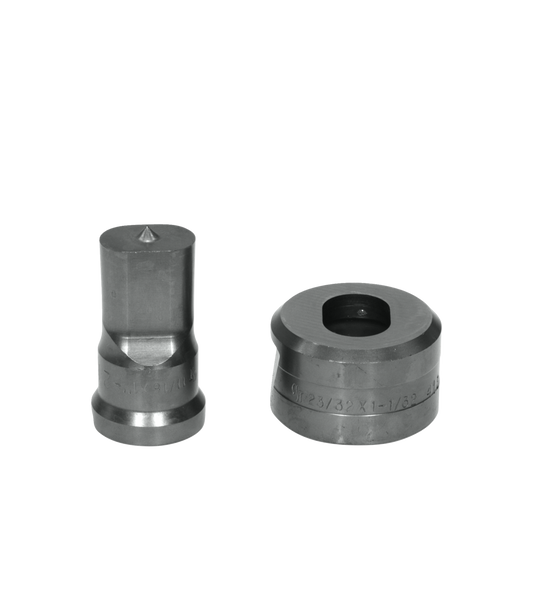 11/16x1 Oblong Punch & Die Set with Key-Way