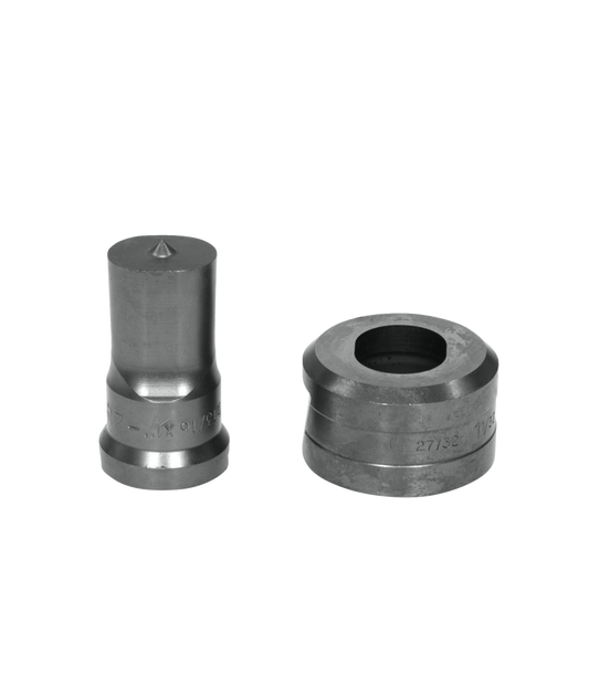 13/16x1 Oblong Punch & Die Set with Key-Way