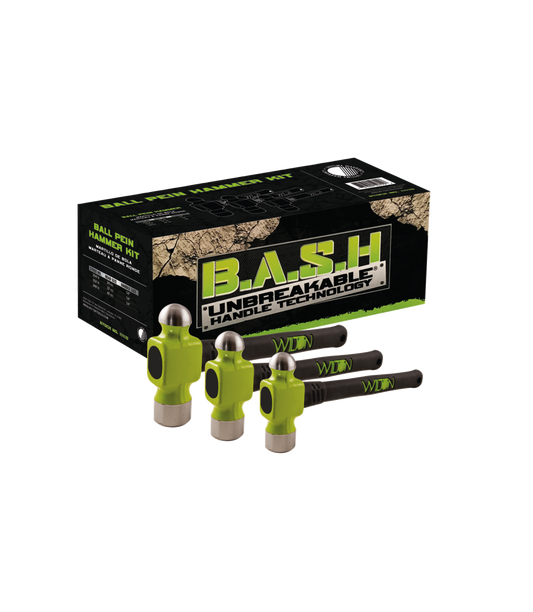 B.A.S.H® 3-PC Ball Pein Kit