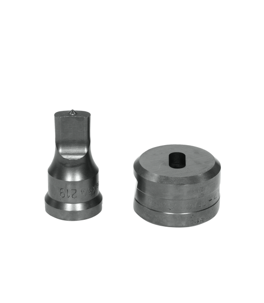 5/16x3/4 Oblong Punch & Die Set with Key-Way