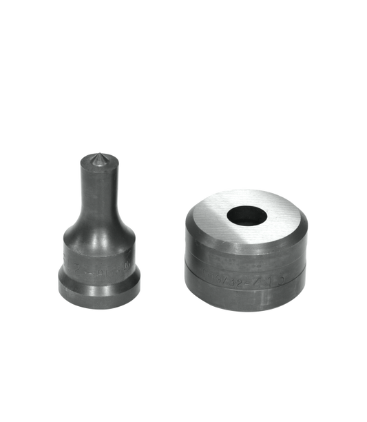 9/16" Round Punch & Die Set