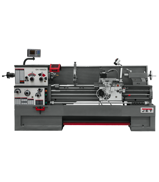 GH-1660ZX With ACU-RITE 303 DRO With Taper Attachment and Collet Closer