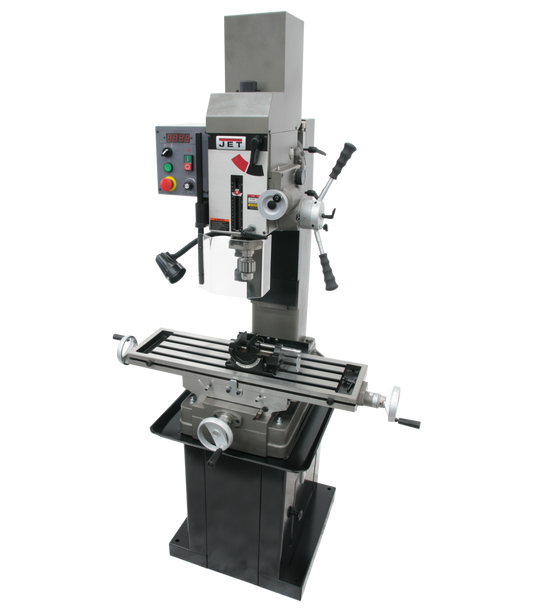 JMD-45VSPFT Variable Speed Geared Head Square Column Mill Drill with Power Downfeed