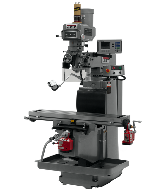 JTM-1254RVS With  ACU-RITE 203 DRO X & Y Powerfeeds & Air Power Drawbar