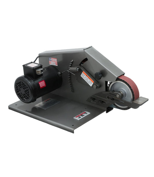 J-4103, 2 x 72 Square Wheel Belt Grinder 115V 1Ph