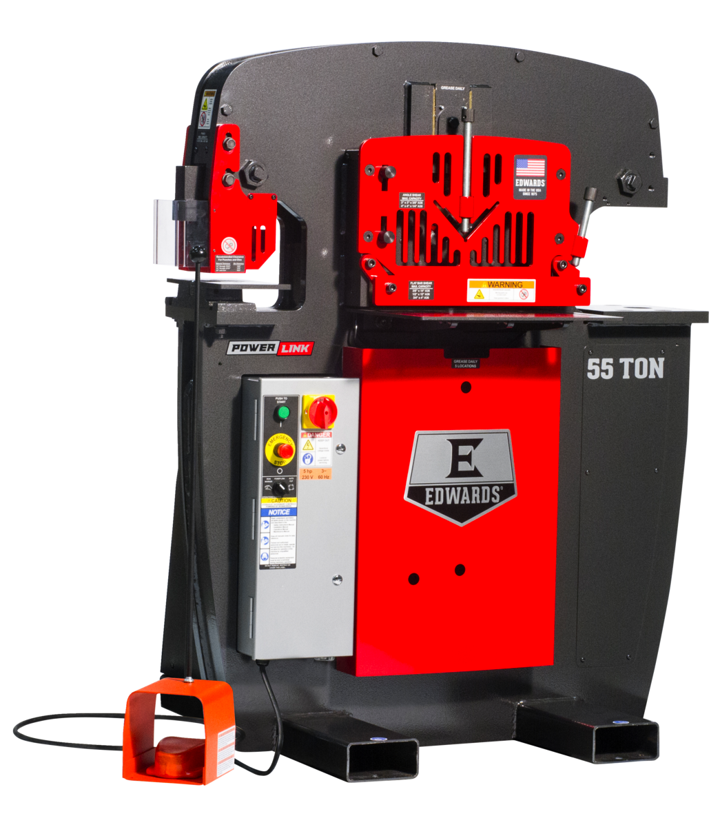55 Ton Ironworker 3 Phase, 575 Volt with PowerLink