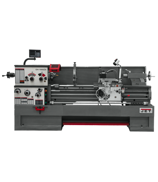 GH-1660ZX With ACU-RITE 203 DRO With Taper Attachment and Collet Closer