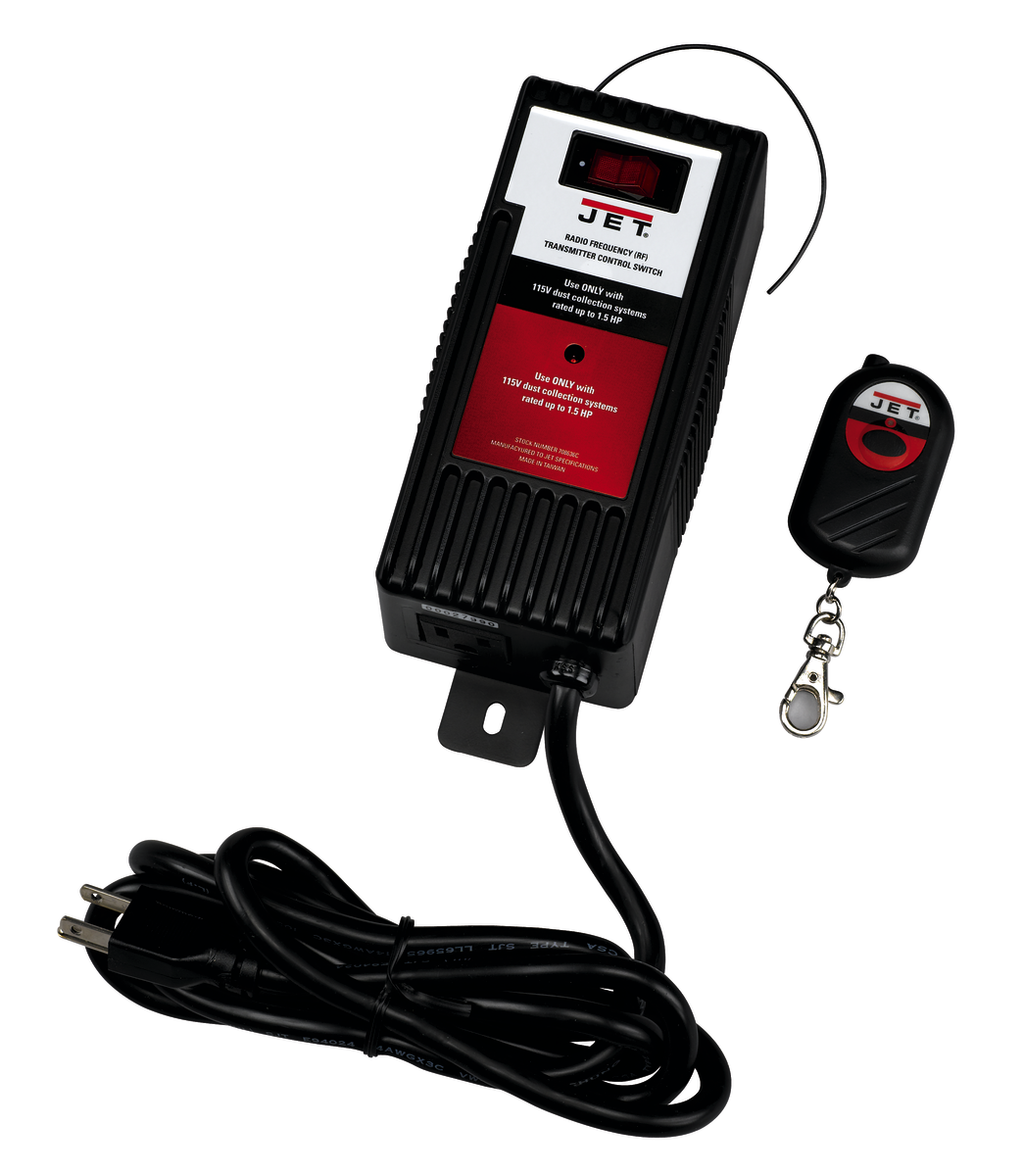 RF Remote Control 115V, for Dust Collectors