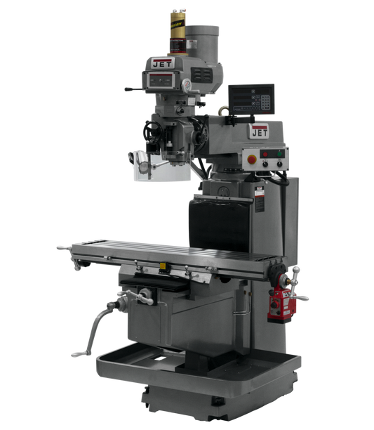JTM-1254VS With Newall DP700 3X (K) DRO, X Powerfeed & Air Power Drawbar