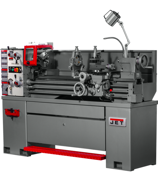 EVS-1440B EVS Lathe with Acu-Rite 203 DRO & Collet Closer
