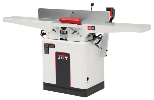 JWJ-8HH 8" Jointer, 2HP 1PH 230V, Helical Head
