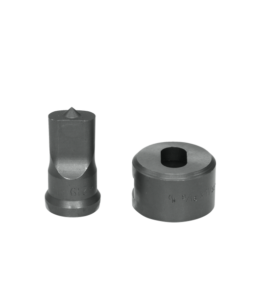 17/32x1 Oblong Punch & Die Set with Key-Way
